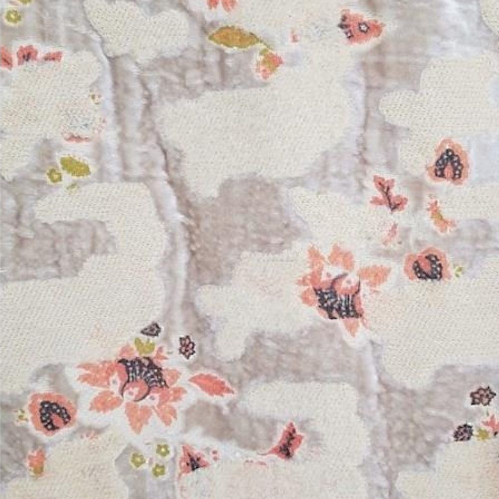 By Anthropologie Velvet floral kimono jacket - Picture 3 of 9